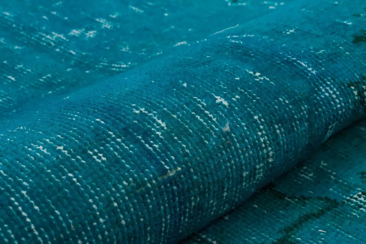 Azure Echo Vintage Rug — detail view 3