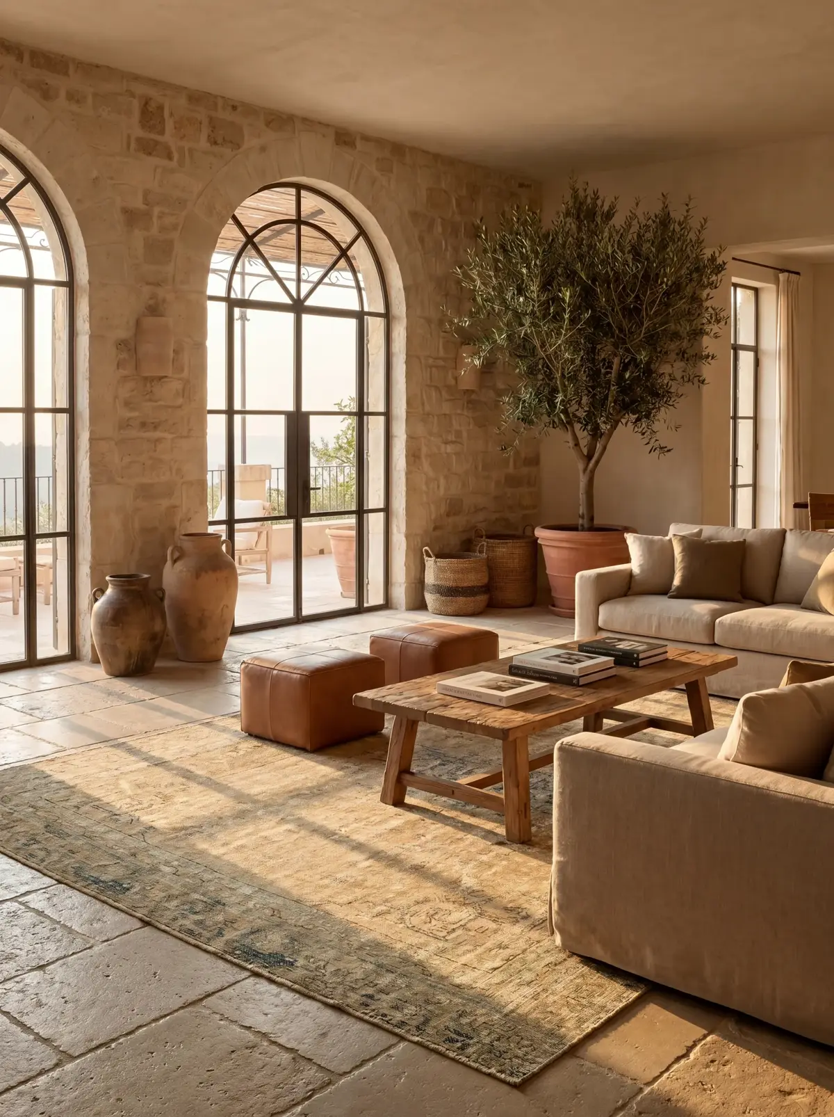 Olive & Gold Heritage Vintage Rug, vintage Turkish rug, Vintage Turkish Rug, hand-knotted natural wool, cotton, wool, size 185 × 260 cm, from Türkiye