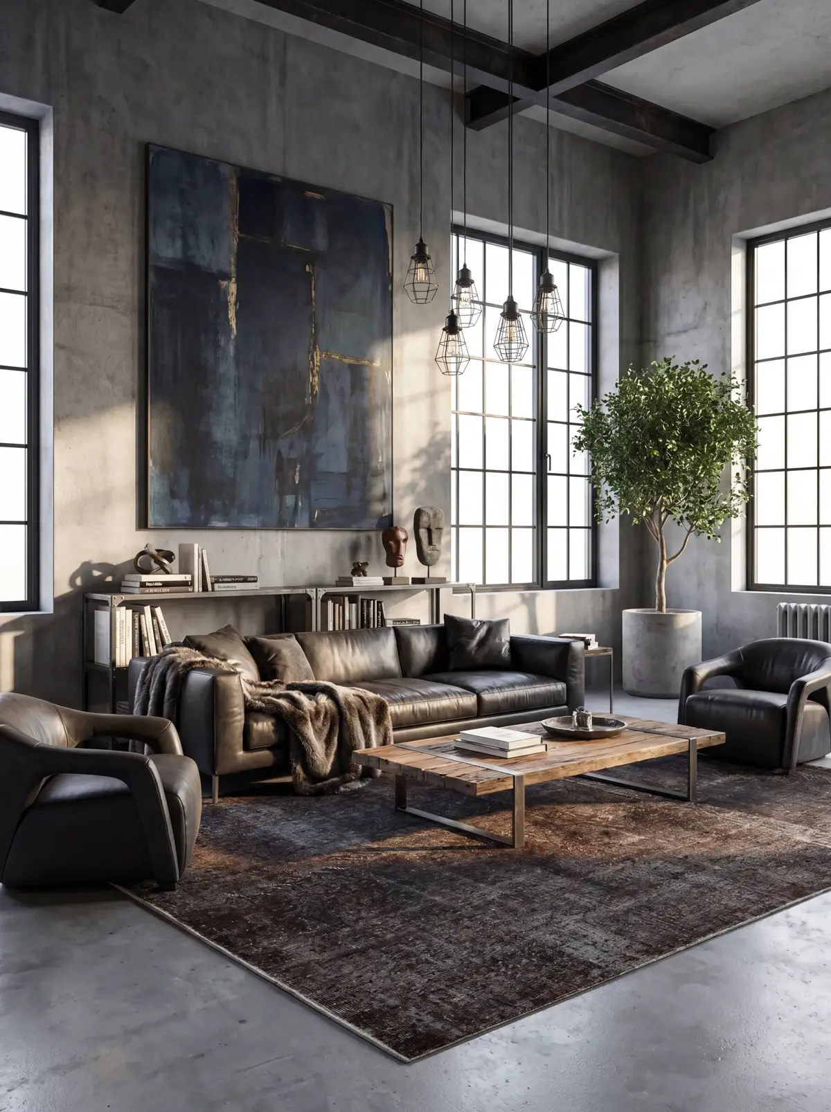 Espresso & Charcoal Heritage Vintage Rug, vintage Turkish rug, Vintage Turkish Rug, hand-knotted natural wool, cotton, wool, size 174 × 271 cm, from Türkiye