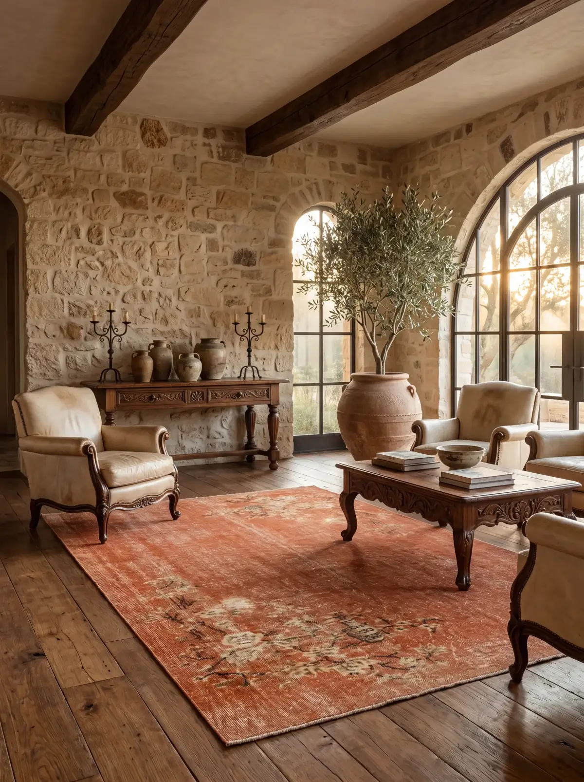 Vintage rug editorial